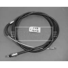 BORG & BECK bkb1402 -  Трос, стояночная тормозная система